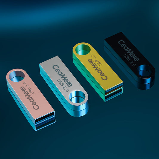 U disk lettering 32G Wholesale 16G metal USB creative gifts usb3.0 high-speed car 128G 64G U disk - image 2