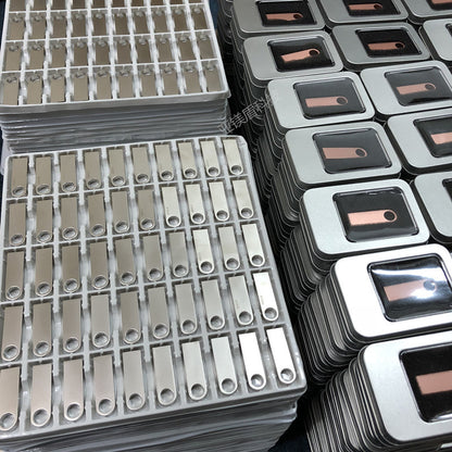 U disk lettering 32G Wholesale 16G metal USB creative gifts usb3.0 high-speed car 128G 64G U disk - image 4