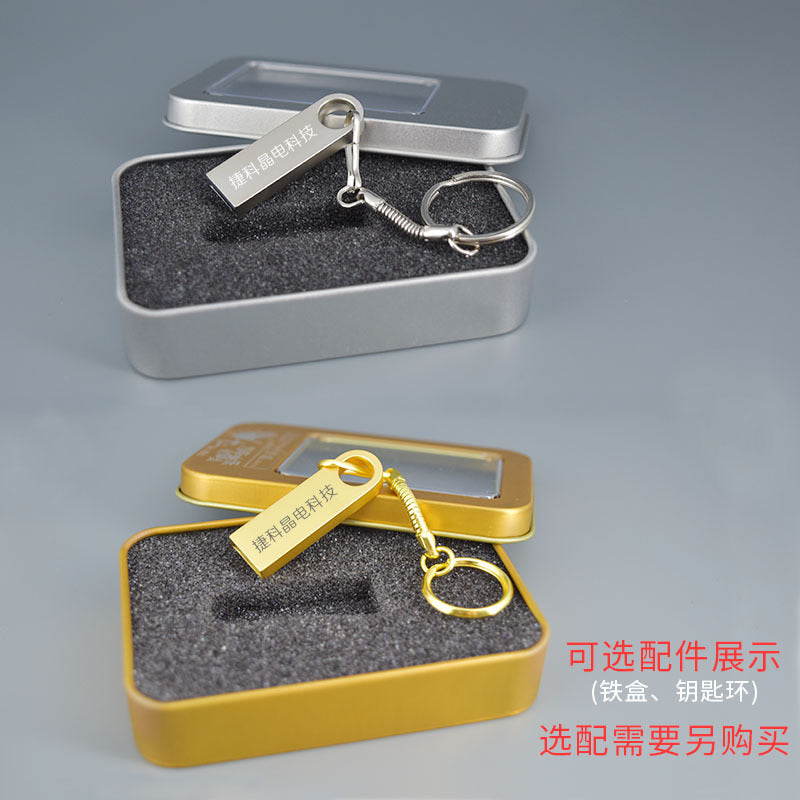 USB Flash Drive 64g with Engraving Wholesale 16g 3.0 Metal USB Drive Gift Car-Mounted 128g Waterproof 32Gb Mobile Phone Business Gift - image 3