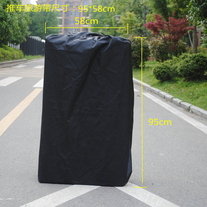 Baby stroller storage bag travel bag umbrella car plane train car stroller storage bag dust bag - image 3