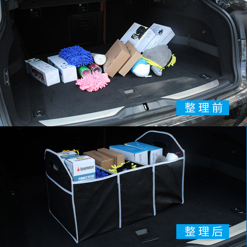 Car interior supplies car storage box storage box car trunk finishing box car non-woven storage box - image 4