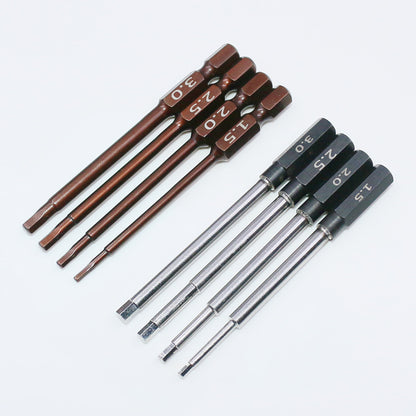 Model tool four-in-one hexagon screwdriver car model ship model hand-held hexagon screwdriver tool set - image 4