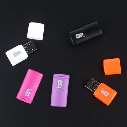 Chuanyu C286 card reader USB2.0 mobile phone audio TF card car MicroSD mini OTG card reader portable - image 2