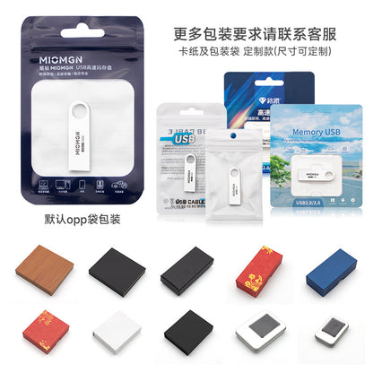 U disk custom wholesale 16g metal 32g creative USB usb2.0 bidding high speed 3.064g mobile phone car U disk - image 3