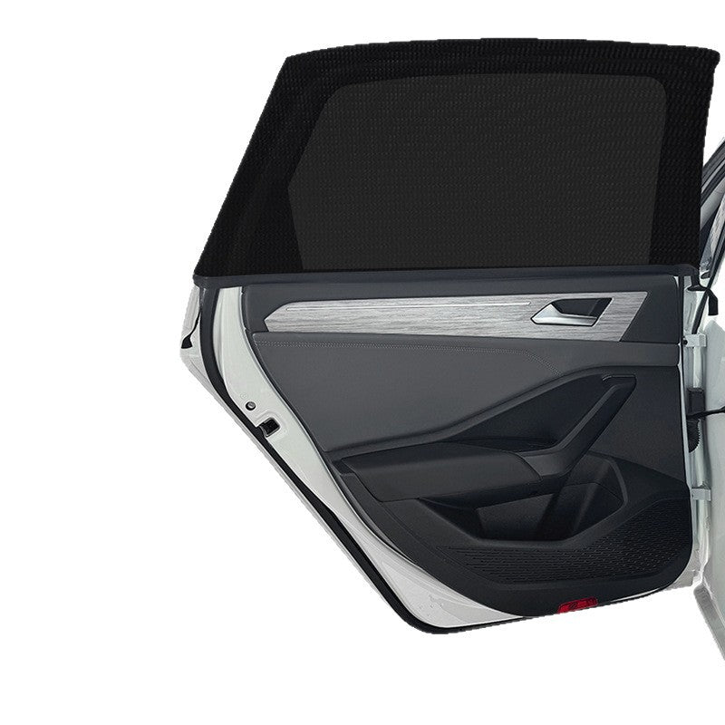 Car Window Mosquito Net, Sun Protection Shade, Car Mesh Sunshade Curtain, Side Window Summer Sunshade - image 5