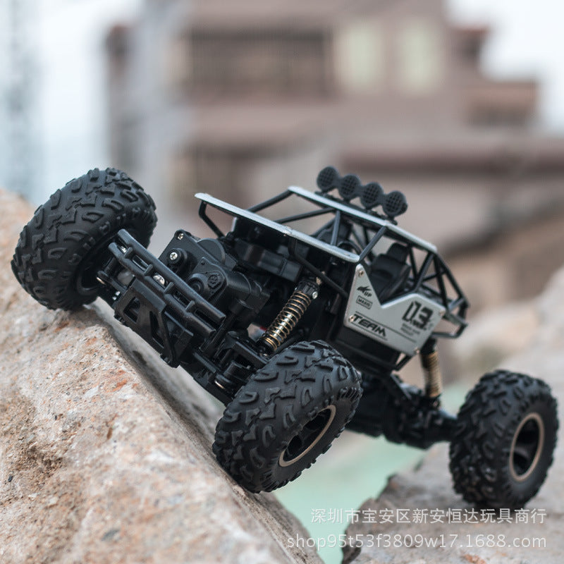 Alloy Climbing Mountain Bigfoot Four-wheel Drive Remote Control Car Toy Model 1:16 Off-road Vehicle Rock Climbing Car Children Remote Control - image 3