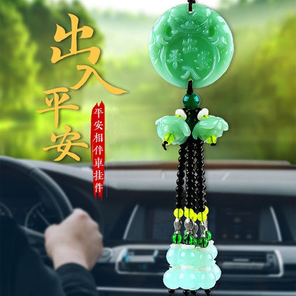 Car pendant Crystal gourd brave car hanging creative Lotus car pendant jewelry car accessories car accessories car accessories wholesale - image 1