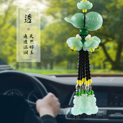 Car pendant Crystal gourd brave car hanging creative Lotus car pendant jewelry car accessories car accessories car accessories wholesale - image 2