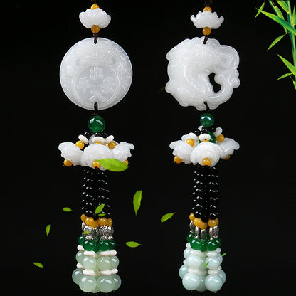 Manufacturer Wholesale Car Hanging Ornaments Gourd-Shaped Interior Decorations for Safe Journey Car Accessories Creative Gifts Car Hangings - image 3