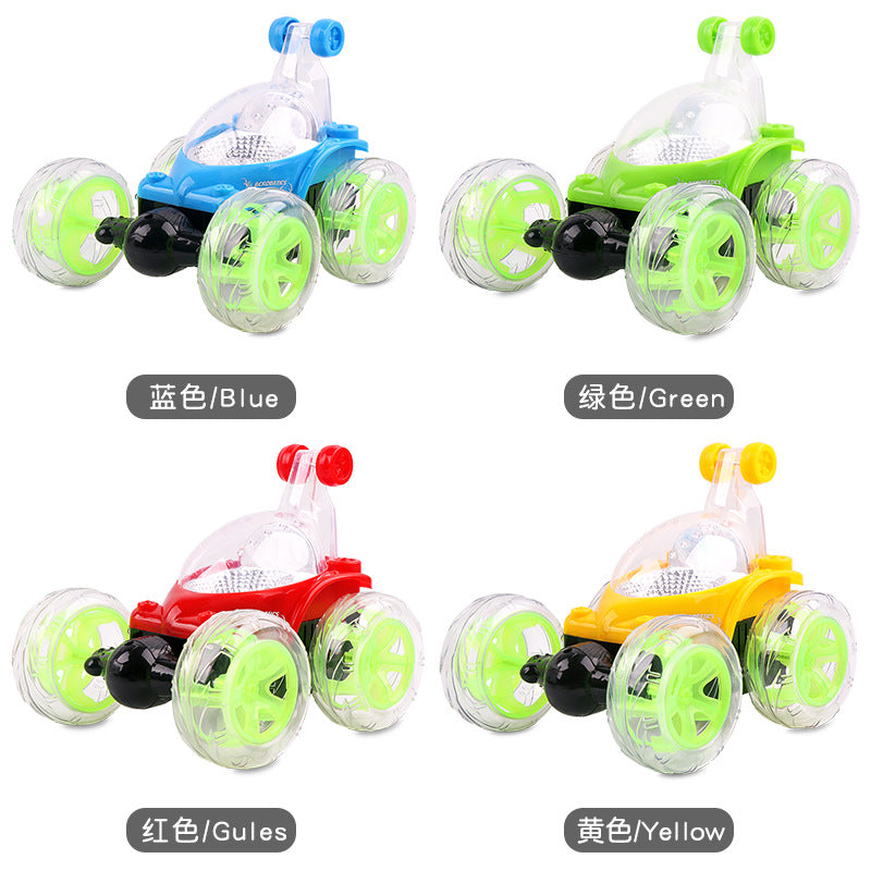 Cross-Border Charging Version Children's Off-Road Vehicle Stunt Car Remote Control Large Dump Truck Light Music Remote Control Car Toy - image 4