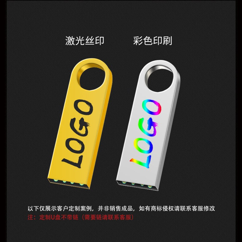 U Disk Engraving 32Gb Factory Wholesale 16g3.0 Creative Metal USB Flash Drive Gift Car High Speed 128g USB Flash Drive 64g - image 4