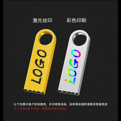 U Disk Engraving 32Gb Factory Wholesale 16g3.0 Creative Metal USB Flash Drive Gift Car High Speed 128g USB Flash Drive 64g - image 4