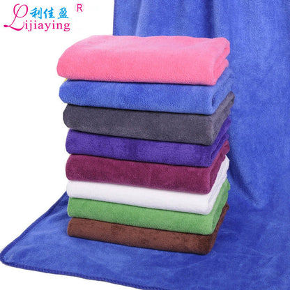 Towel Barber Shop Towel Housekeeping Cleaning Towel Thickened Towel Absorbent Hair-free Car Towel Quick-drying Towel - image 1