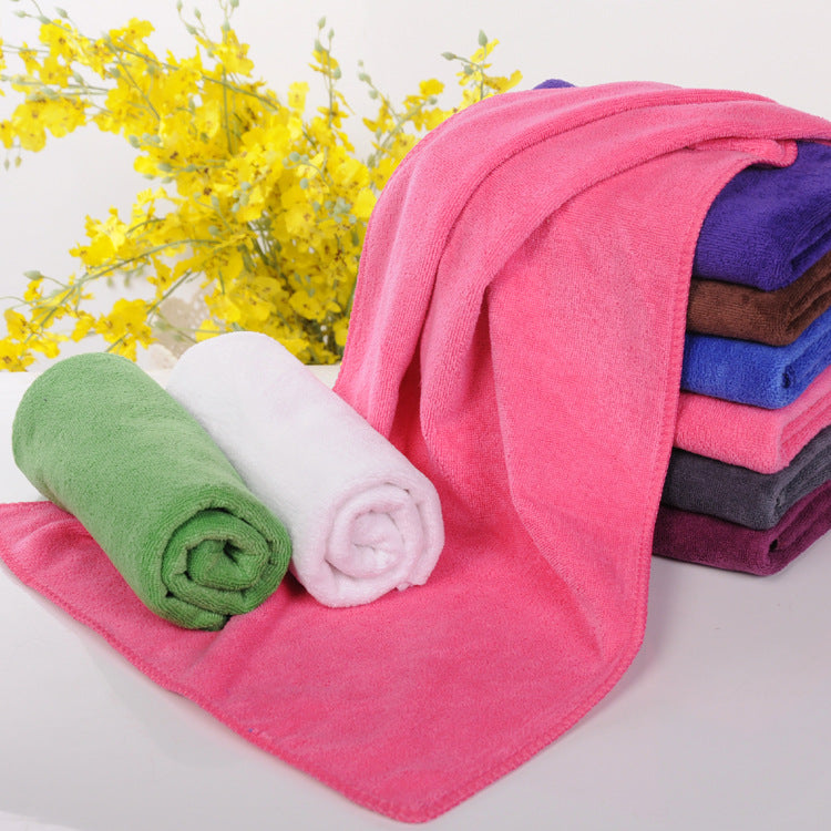 Towel Barber Shop Towel Housekeeping Cleaning Towel Thickened Towel Absorbent Hair-free Car Towel Quick-drying Towel - image 2