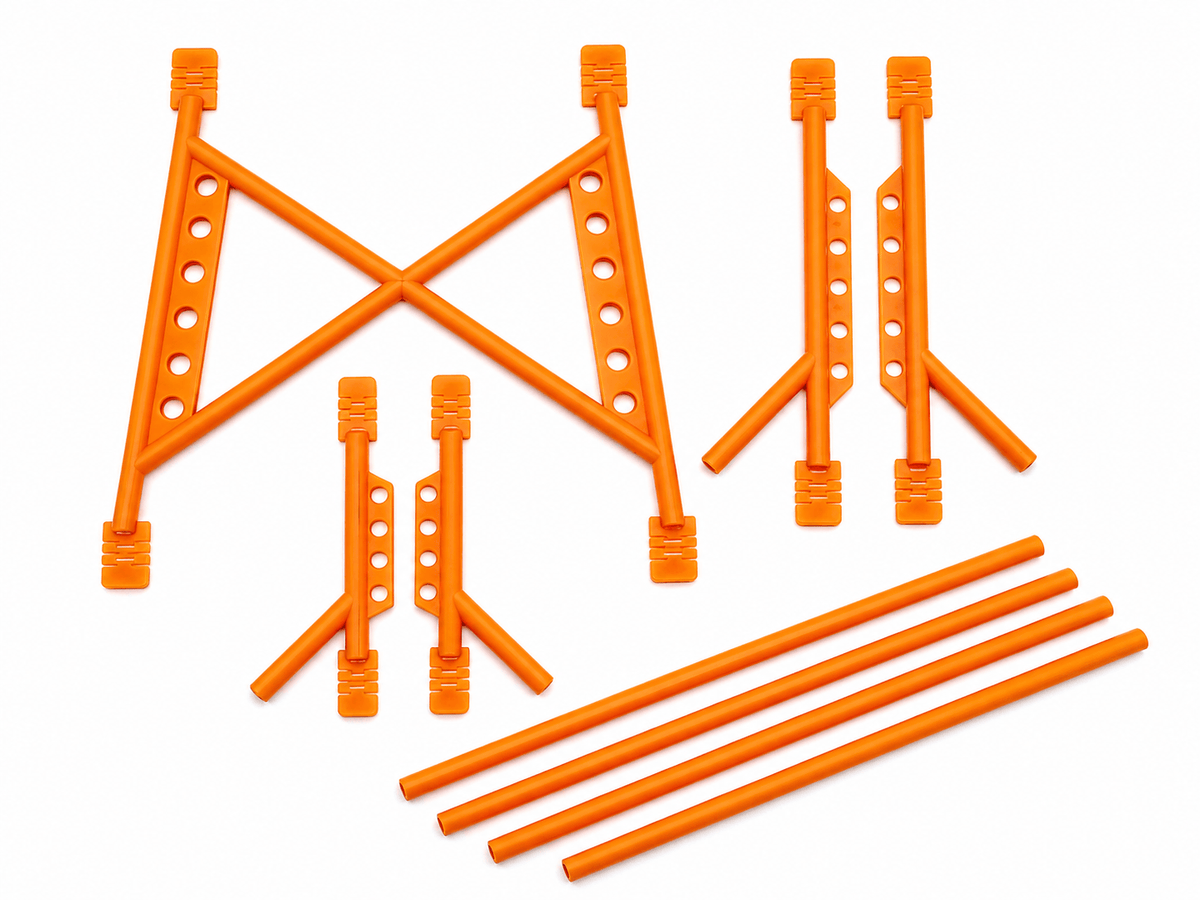 RC Body Shell Roll Cage 1/10 Scale - RC Drift, Touring & Rally