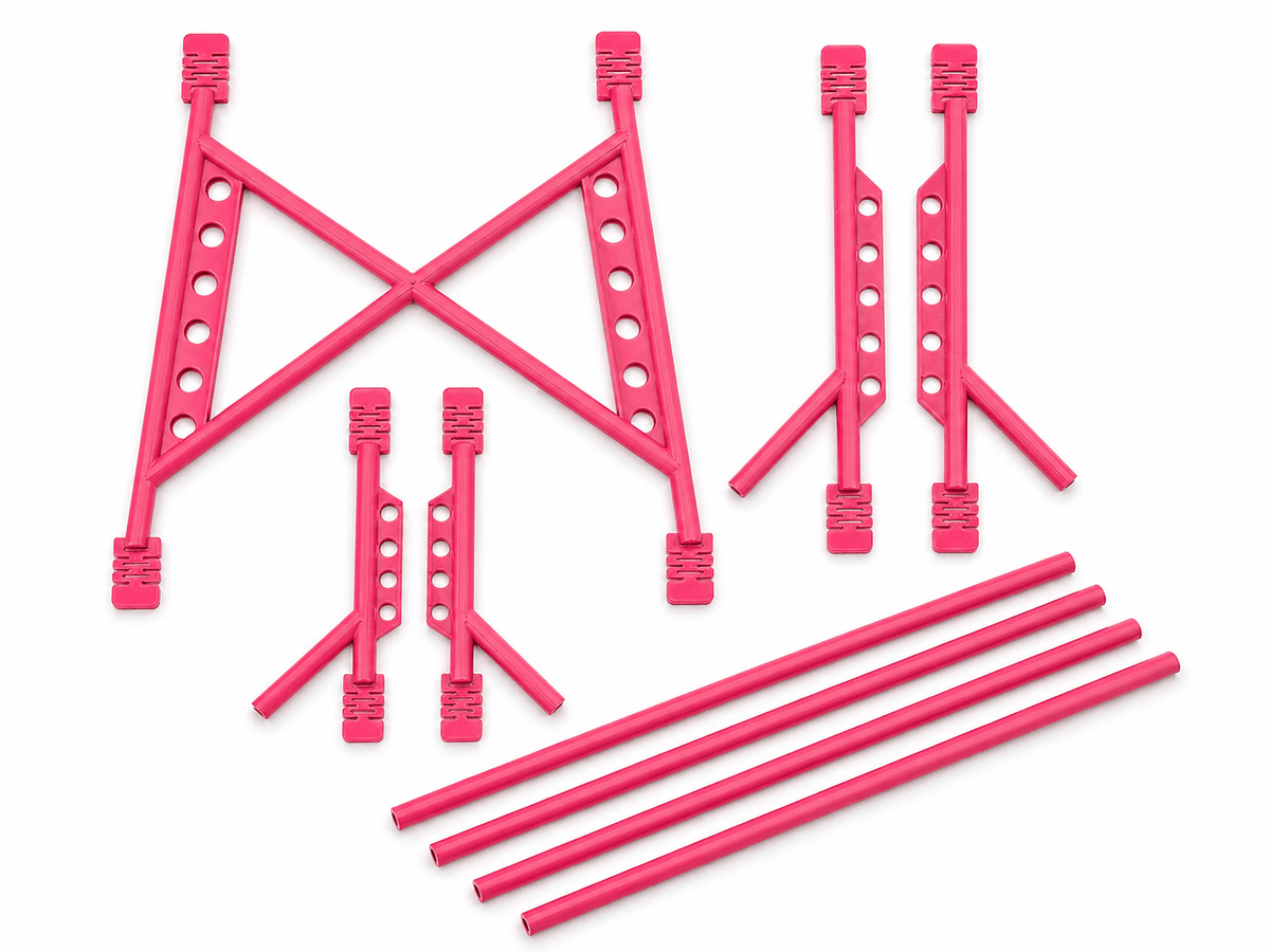 RC Body Shell Roll Cage 1/10 Scale - RC Drift, Touring & Rally