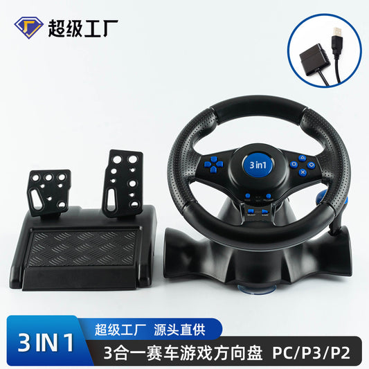 Racing Game Steering Wheel Handle Switch/X-Box/Ps4/Ps2/Ps3/Pc Racing Steering Wheel Handle - image 1