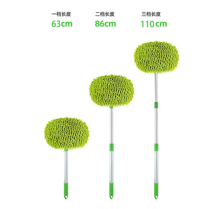 Car Wash Mop, Extendable Three-Section Chenille Special Brush, Soft Bristle Cleaning Tool, Car Cleaning Magic Tool - image 4