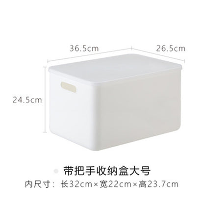 Plastic car crevice trunk storage box transparent underwear finishing basket household medicine toy storage box - image 1