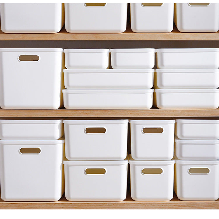 Plastic car crevice trunk storage box transparent underwear finishing basket household medicine toy storage box - image 3