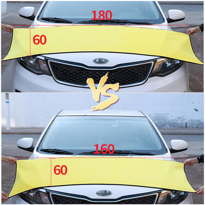 Special car wash towel large coral fleece double color lint 60*160 thick strong water absorption - image 4