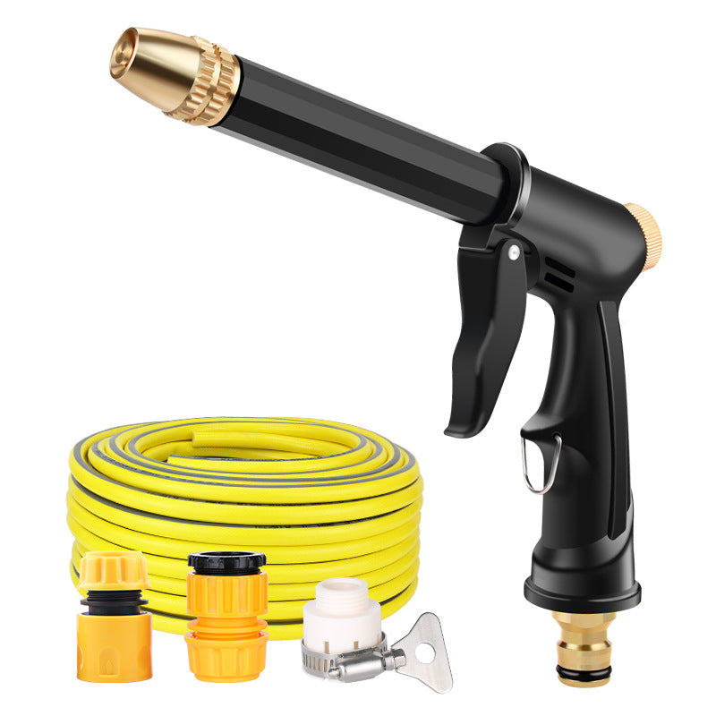 High-Pressure Household Water Hose from the Source Factory, Garden Retractable Cleaning Hose, Flower Watering Nozzle, Magic Tool, Car Wash Water Gun Set - image 5