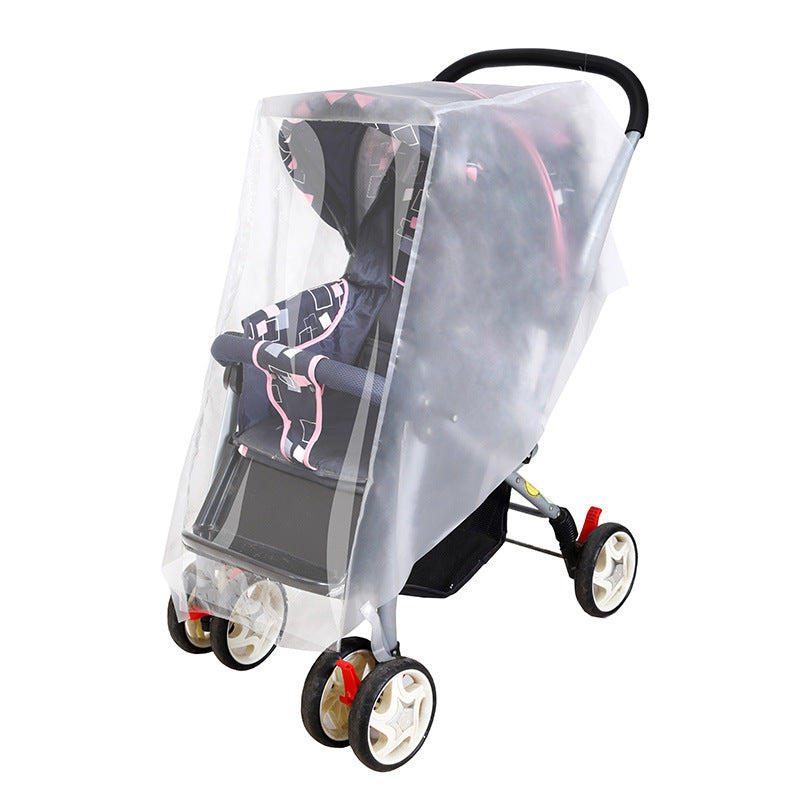 Outdoor Travel Baby Car Rain Cover Trolley Rain Cover Baby Car Rain Cover Windshield Cover Factory Direct Supply - image 5
