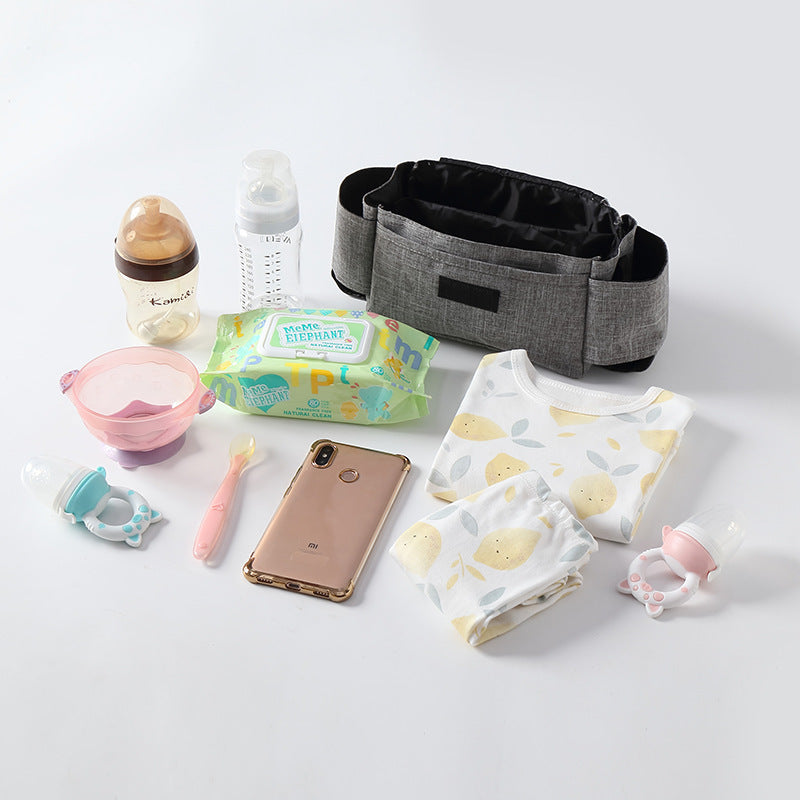 Baby Car Hanging Bag Storage Bag Multifunctional Baby Bottle Cup Holder Baby Car Hanging Bag Storage Blue Cross-border Storage - image 2