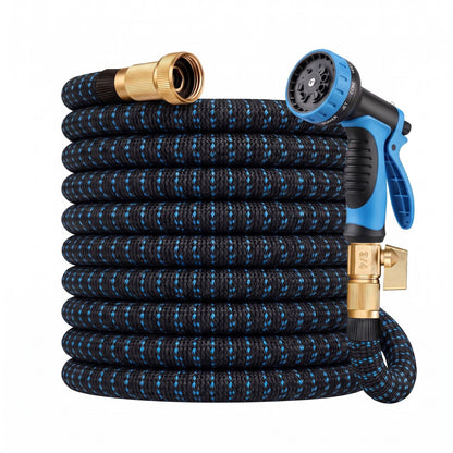 Cross-Border special for garden magic telescopic hose set high pressure car wash water gun Flower Watering garden hose garden hose - image 5