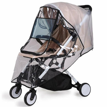 Baby stroller rain cover stroller windproof cover baby stroller rain cover baby stroller umbrella car universal rain cover - image 1