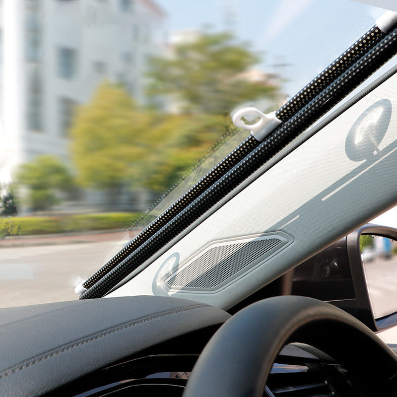 Car Automatic Roller Blinds, Sunshades, Car Window Insulation Curtains, Car Curtains, Sun Shields, Automatic Retractable Front Shields for Cars - image 4