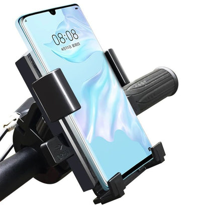 Bicycle mobile phone bracket electric car motorcycle bicycle navigation rotary car lazy mixed batch mobile phone bracket - image 4