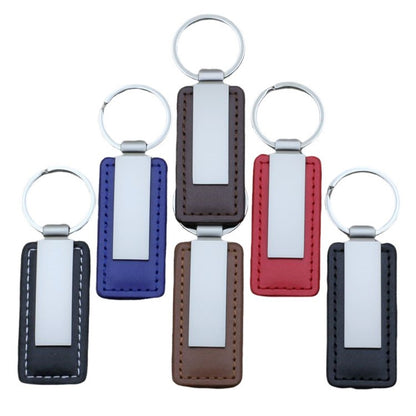 Cross-Border Exclusive Supply of Leather Car Keychain Pendants, Business Gifts, Small Gifts, Customized Car Leather and Metal Key Chains - image 5