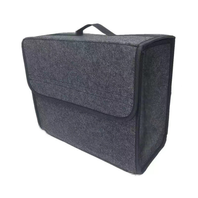 Cross-border car trunk felt storage bag car storage bag foldable storage box sundries finishing box - image 5