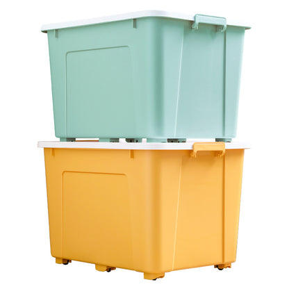 Xitianlong household plastic extra large storage toy storage box clothes storage box car trunk storage box - image 5
