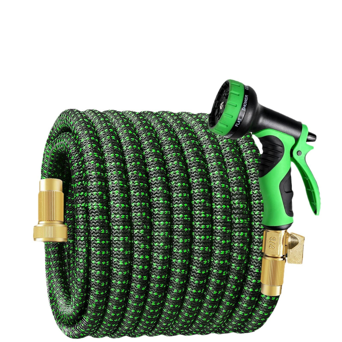 Head Car Wash Telescopic Water Pipe Garden Water Pipe Car Wash Water Gun Thickeneded Hose High Pressure Explosion-Proof Telescopic Water Pipe Set - image 5