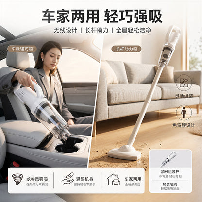 Car Vacuum Cleaner Handheld Vacuum Cleaner Wireless High Power Wet and Dry Household Vacuum Cleaner Car Vacuum Cleaner - image 2