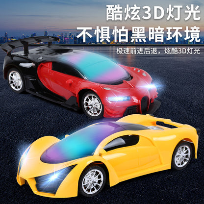 Started Daji Children's Four-way Wireless Remote Control Car Toy Remote Control Car 1:16 Drift Racing Car Children's Sports Car - image 4