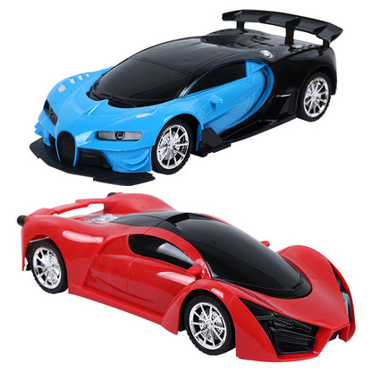 Started Daji Children's Four-way Wireless Remote Control Car Toy Remote Control Car 1:16 Drift Racing Car Children's Sports Car - image 5