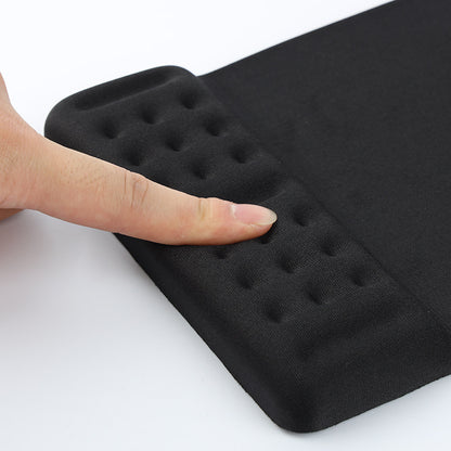 Manufacturer Wholesale Memory Foam Keyboard Wrist Rest Pad Mouse Pad Keyboard Support Car Wrist Pad L-Shaped Keyboard Pad - image 4