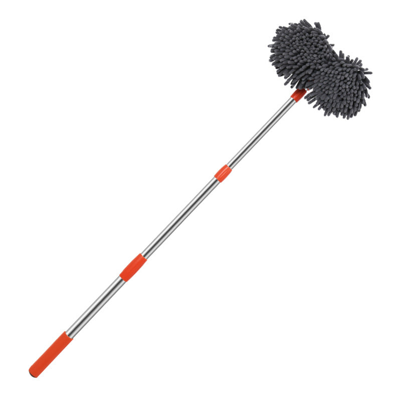 Car Wash Mop, Rotating Telescopic, Non-Harming Car, Soft Bristle Brush, Long Handle Telescopic Car Brush, Car Supplies, Car Wiping Tool - image 5