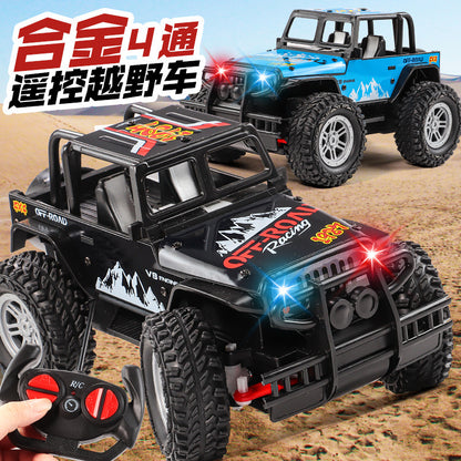 Children's remote control car toy small off-road vehicle Jeep remote control car Children boy stall toy car wholesale - image 2