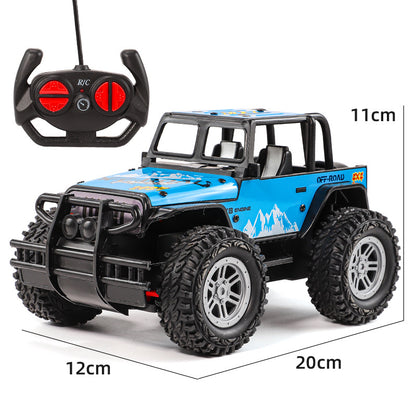 Children's remote control car toy small off-road vehicle Jeep remote control car Children boy stall toy car wholesale - image 5