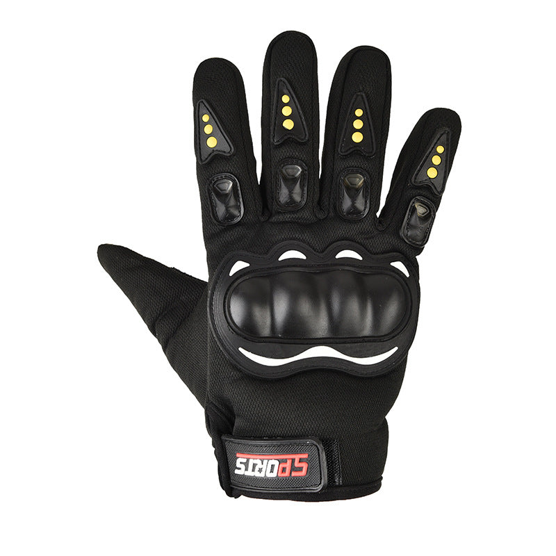 Motorcycle Full Finger Gloves Men's Touch Screen Outdoor Cross-country Sports Riding Protection Anti-fall Motorcycle Long Finger Gloves - image 5