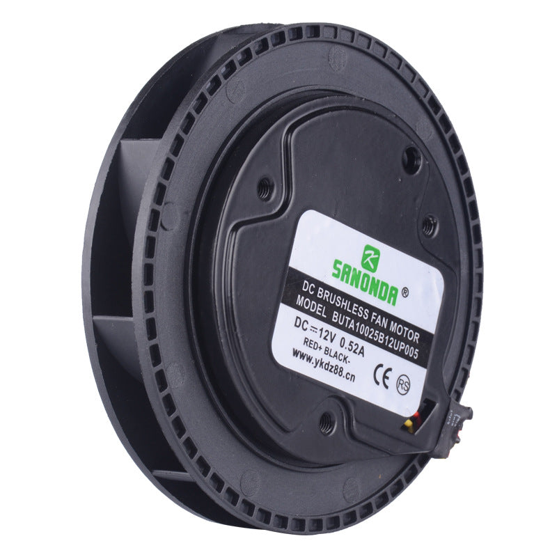 Wholesale 10025 centrifugal fan DC12V24V car purifier air purifier silent cooling fan - image 2
