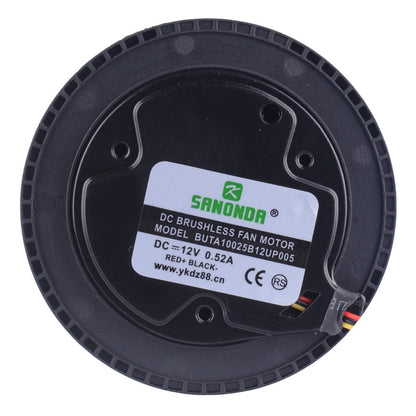 Wholesale 10025 centrifugal fan DC12V24V car purifier air purifier silent cooling fan - image 4