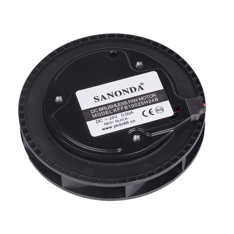 Wholesale 10025 centrifugal fan DC12V24V car purifier air purifier silent cooling fan - image 5