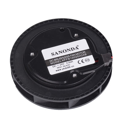 Wholesale 10025 centrifugal fan DC12V24V car purifier air purifier silent cooling fan - image 5