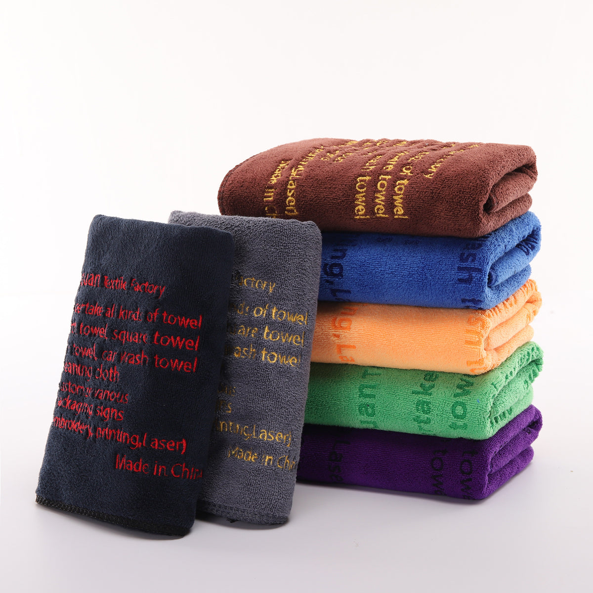 Wholesale Car Wash Towels, Car Cleaning Cloths, Absorbent, Lint-Free, Multi-Purpose Household Cleaning Cloths, Cleaning Towels, Customizable with Logo - image 4