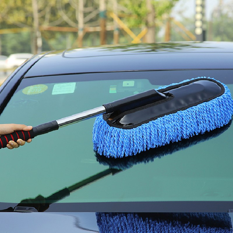 Car wash mop car wipe artifact special car brush tool dust duster dust sweep does not hurt the car car soft hair car brush - image 1